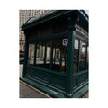 NYC Subway Satin Poster — Vintage City Street Photography Print